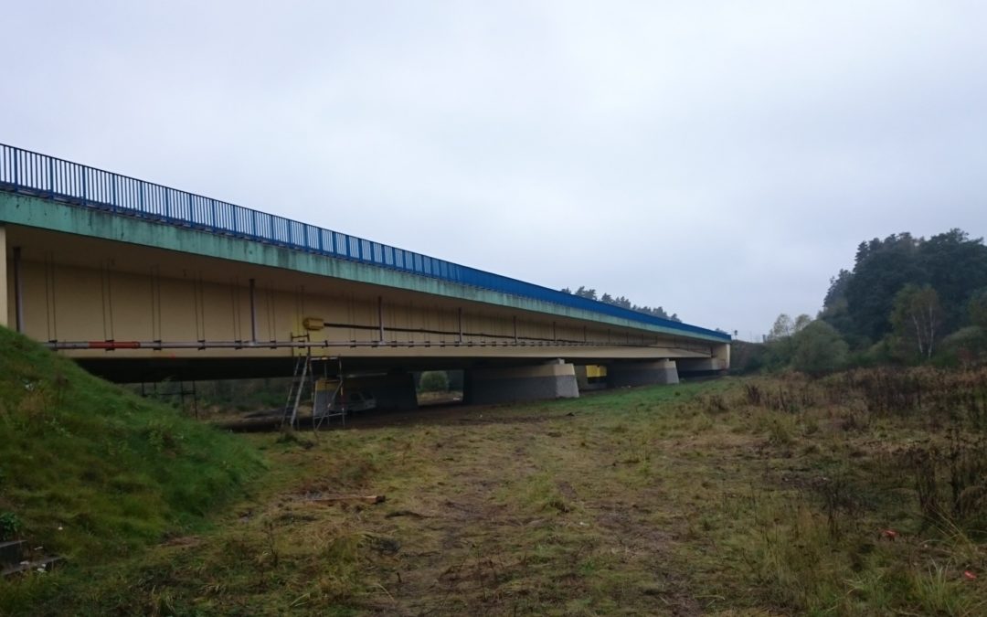 Naprawa konstrukcji nośnej mostu przez rzekę Bóbr w km 69+560 drogi krajowej nr 18 koło m. Golnice. Obiekt północny. JNI 01023370