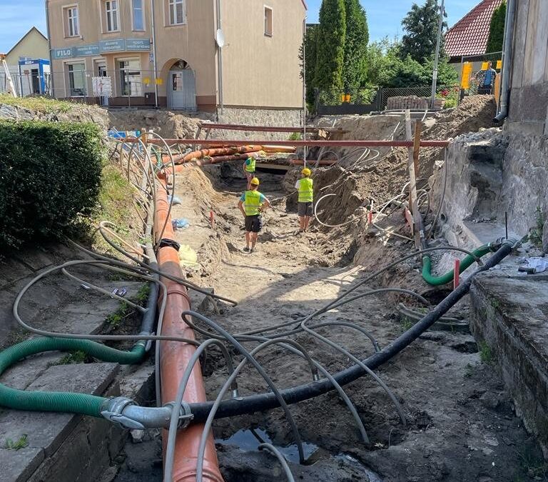 Rozbiórka i budowa mostu w miejscowości Barwice
